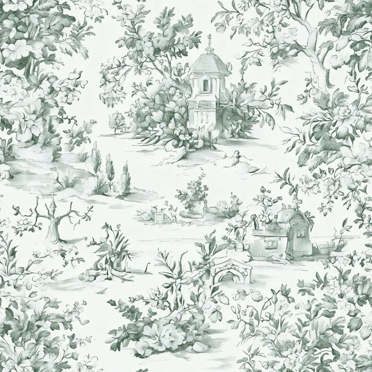 Willow Garden Memory Foam Nursery Rug – Botanical Baby & Kids Play Mat